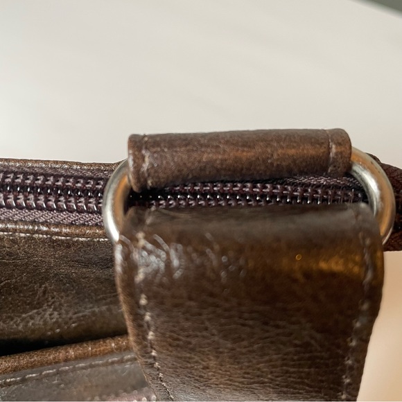 Braciano Brown Faux Leather shoulder/crossbody bag - Picture 13 of 13